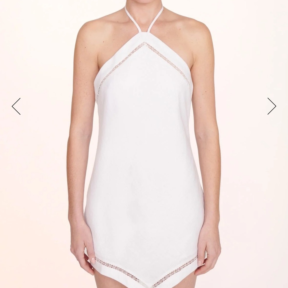 WHITE STAUD MEGAN DRESS